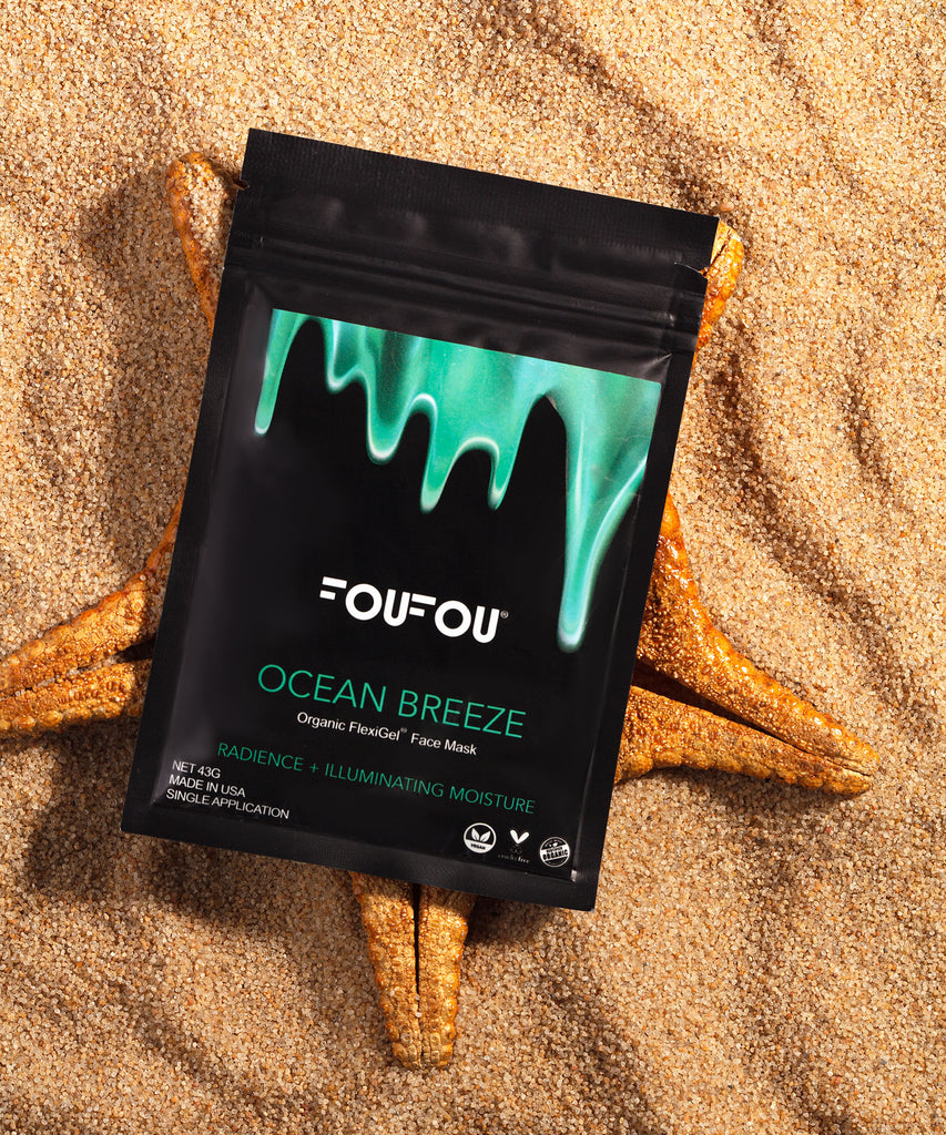 Ocean Breeze Organic FlexiGel® Face Mask – FouFou Cosmetics