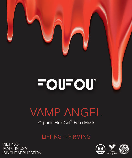 Vamp Angel Organic FlexiGel Face Mask FouFou Cosmetics Vamp Angel Organic FlexiGel Face Mask FouFou Cosmetics